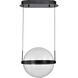 Arvada LED 12.63 inch Matte Black Pendant Ceiling Light