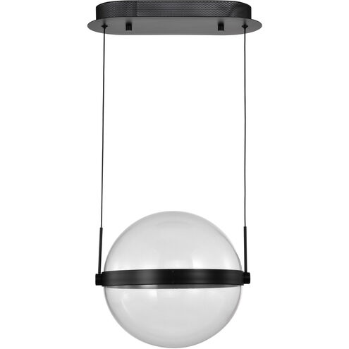 Arvada LED 12.63 inch Matte Black Pendant Ceiling Light