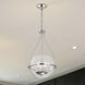 Amado 3 Light 14 inch Polished Nickel Pendant Ceiling Light