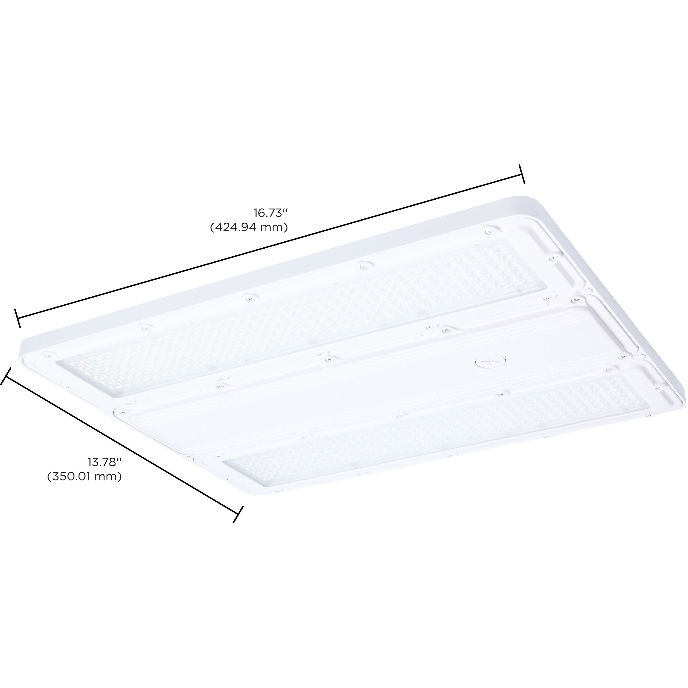ColorQuick/PowerQuick LED 13.78 inch White Hi-Bay Ceiling Light, Linear