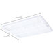 ColorQuick/PowerQuick LED 13.78 inch White Hi-Bay Ceiling Light, Linear