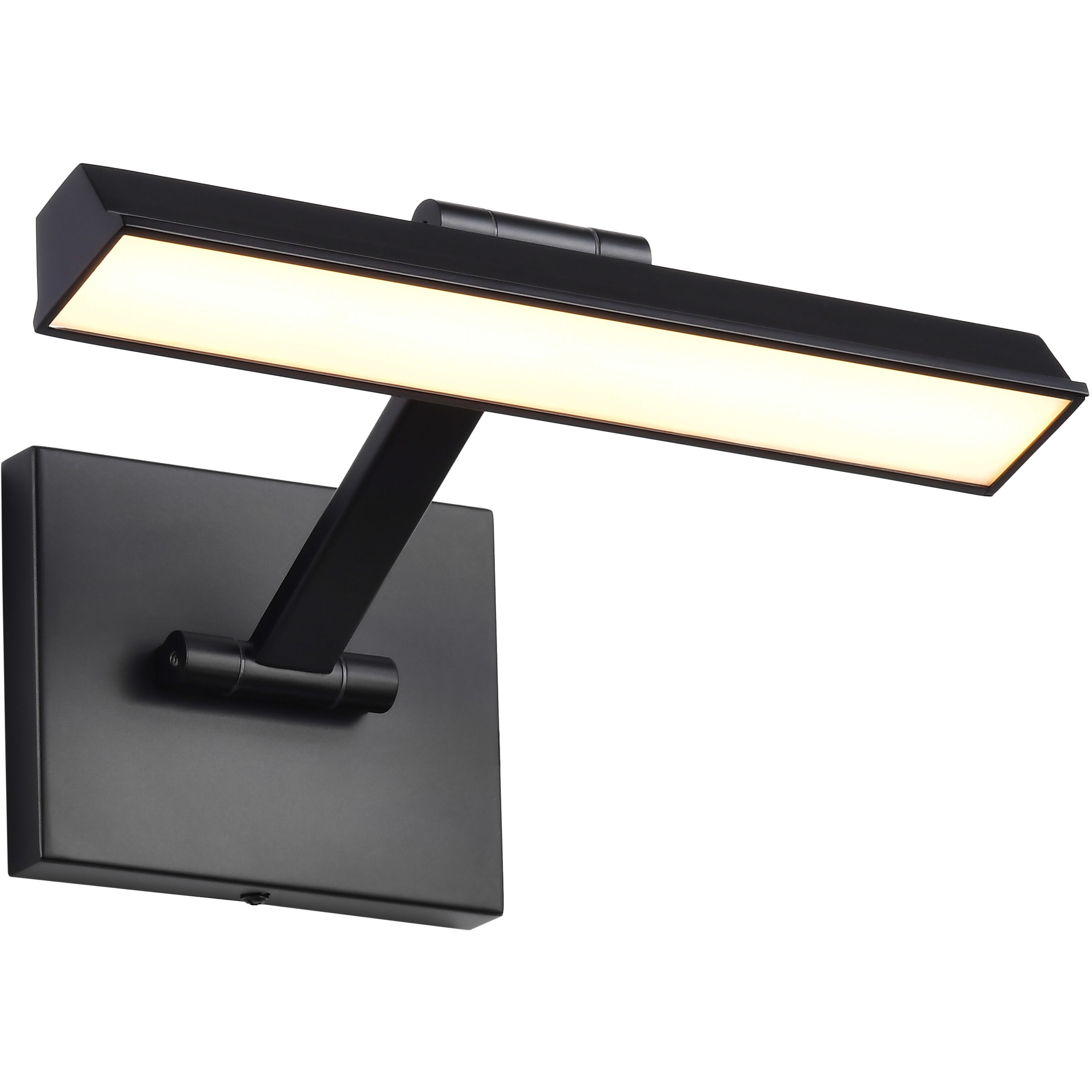 Hazel LED 12.2 inch Black Vanity Wall Light