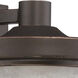 Diego LED 10 inch Mahogany Bronze Outdoor Wall Light