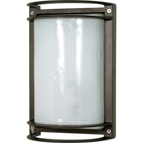 Brentwood 1 Light 10 inch Architectural Bronze Outdoor Bulk Head, Rectangle