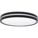 Brentwood LED 14.37 inch Matte Black Close-to-Ceiling Ceiling Light