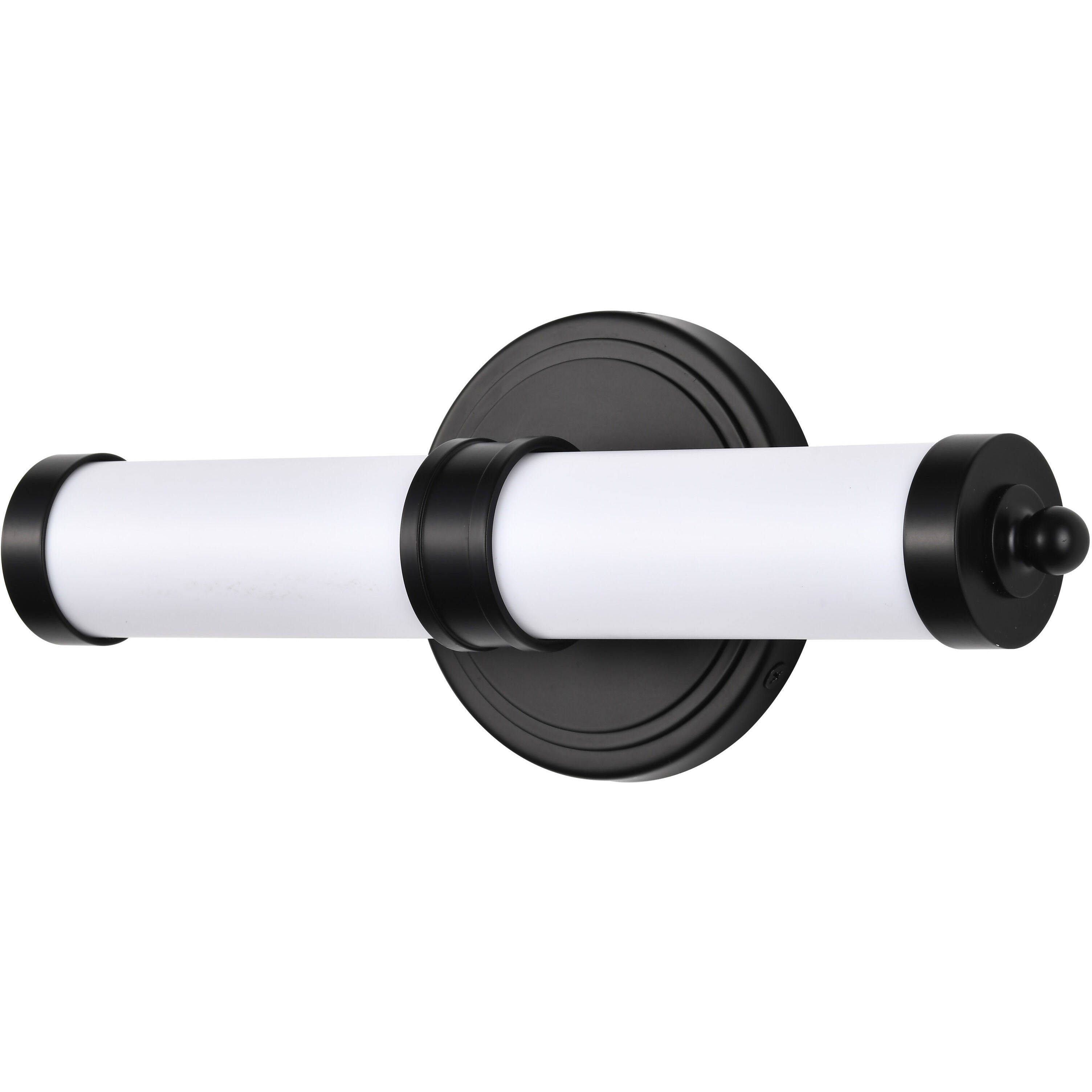 Kagen LED 13.58 inch Matte Black Bath Vanity Light Wall Light