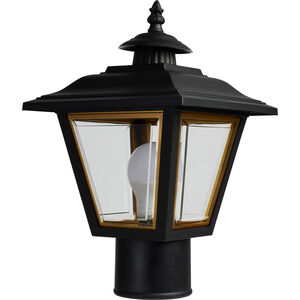 Brentwood 1 Light 13 inch Black Outdoor Post Lantern