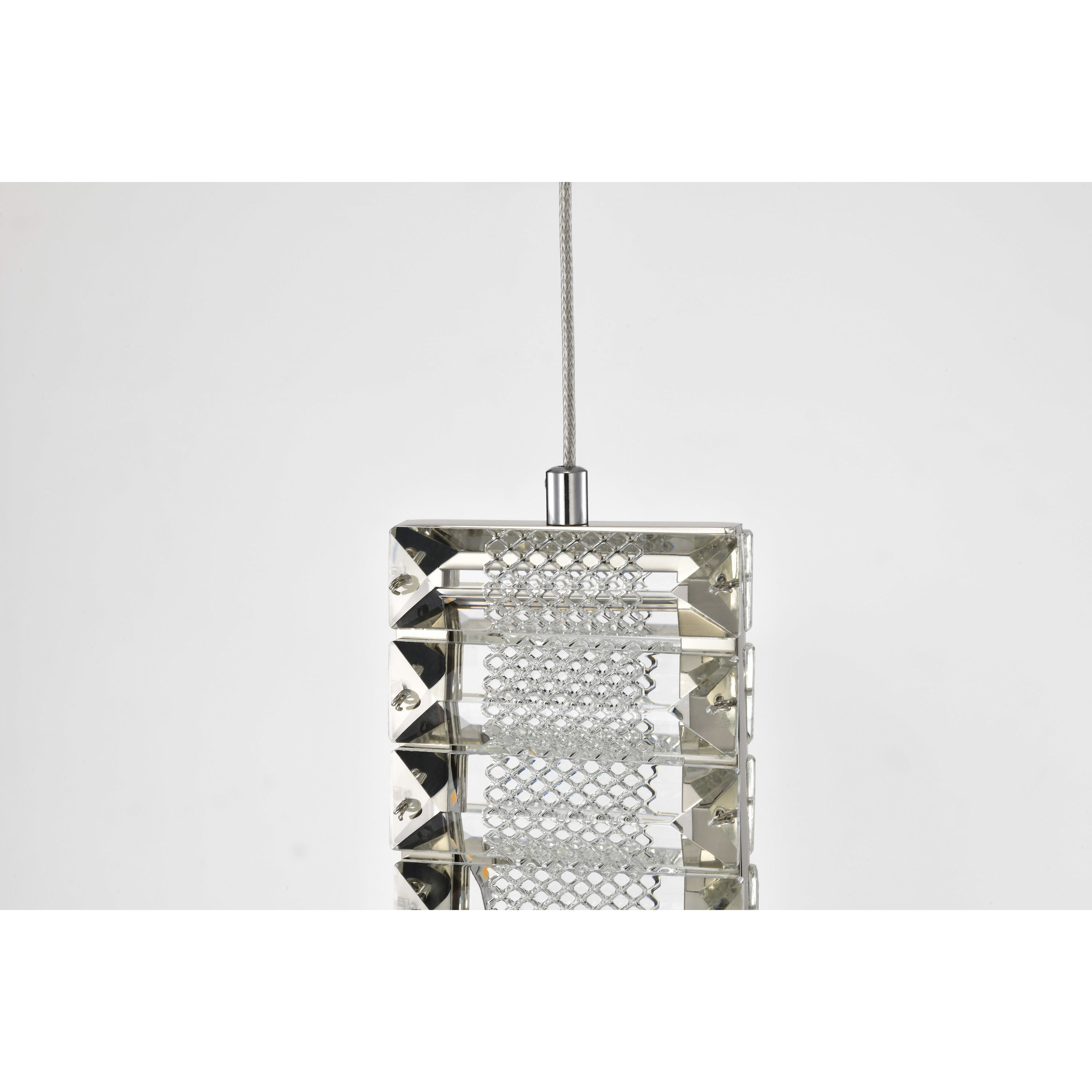 Nova LED 1.38 inch Polished Nickel Pendant Ceiling Light