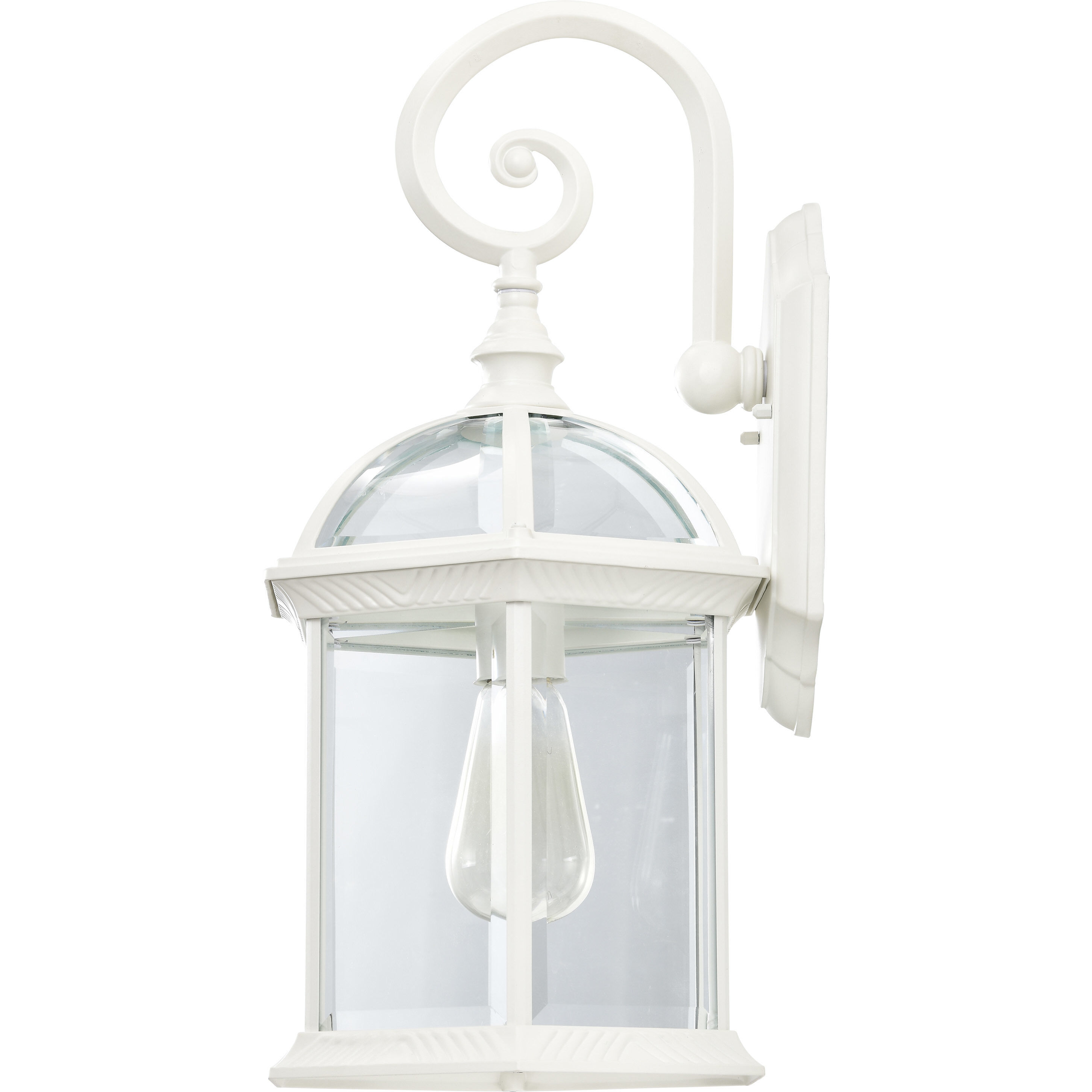 Boxwood 1 Light 19 inch White Outdoor Wall Lantern