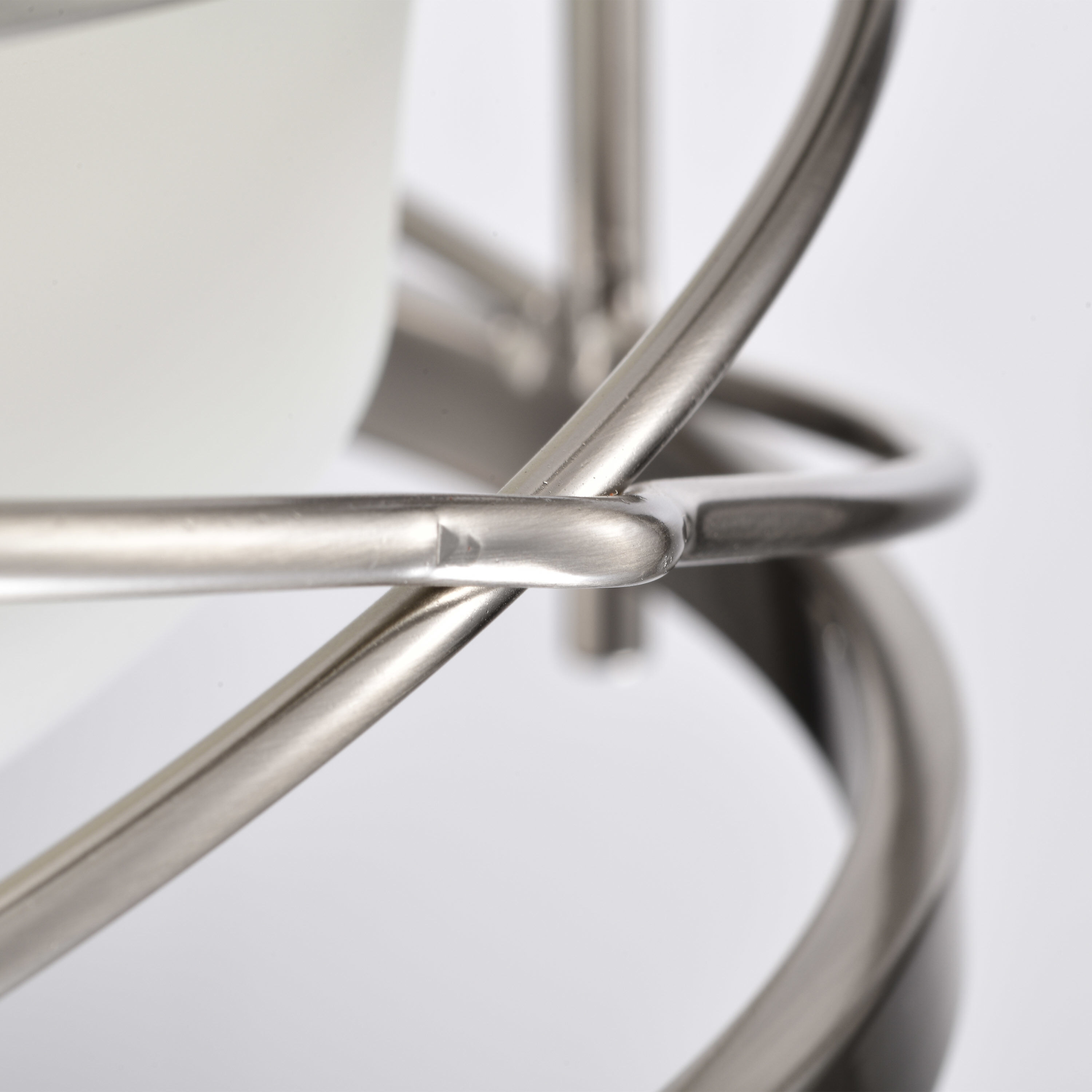 Ginger 2 Light 14 inch Brushed Nickel Semi Flush Mount Ceiling Light