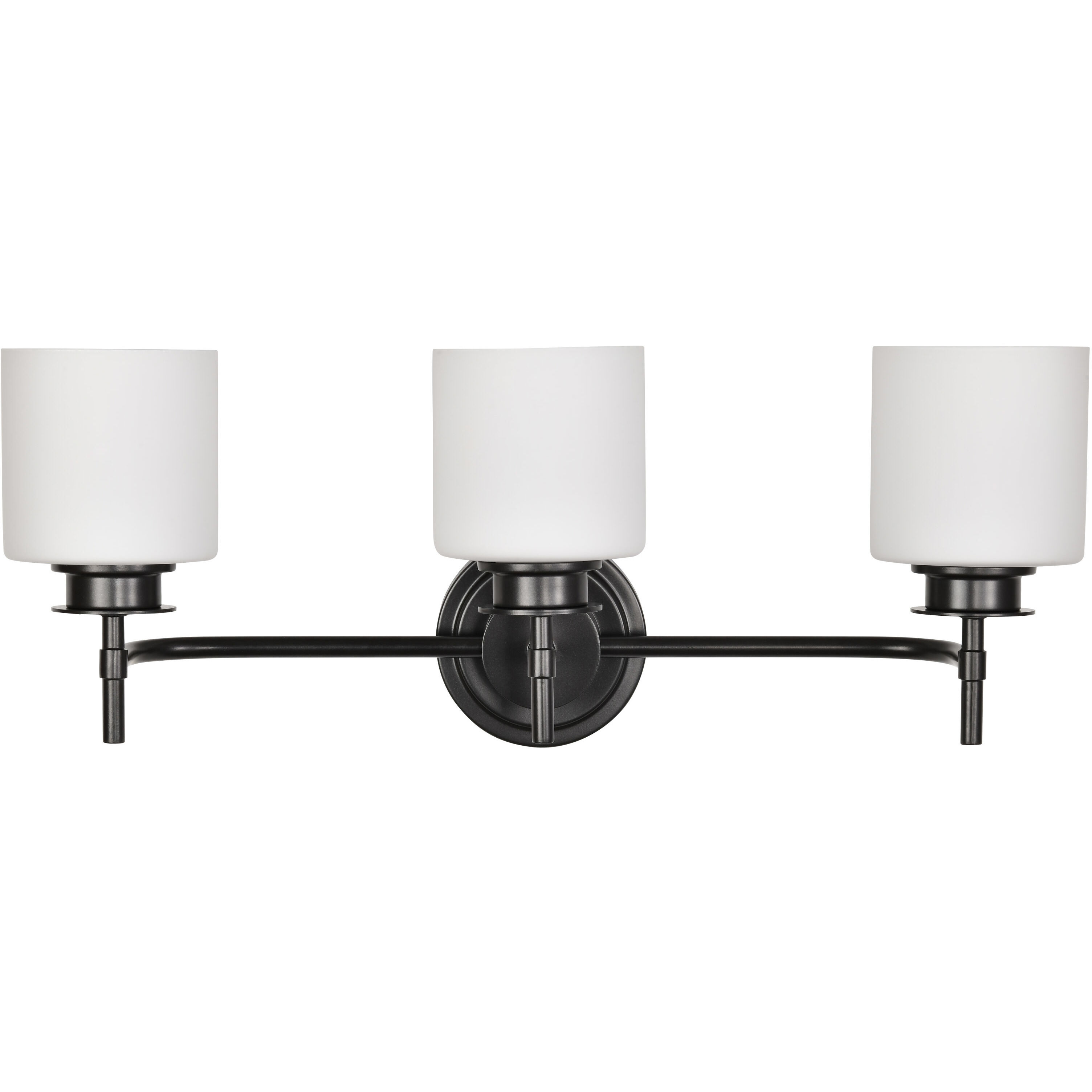 Warren 3 Light 24 inch Gun Metal Vanity Light Wall Light