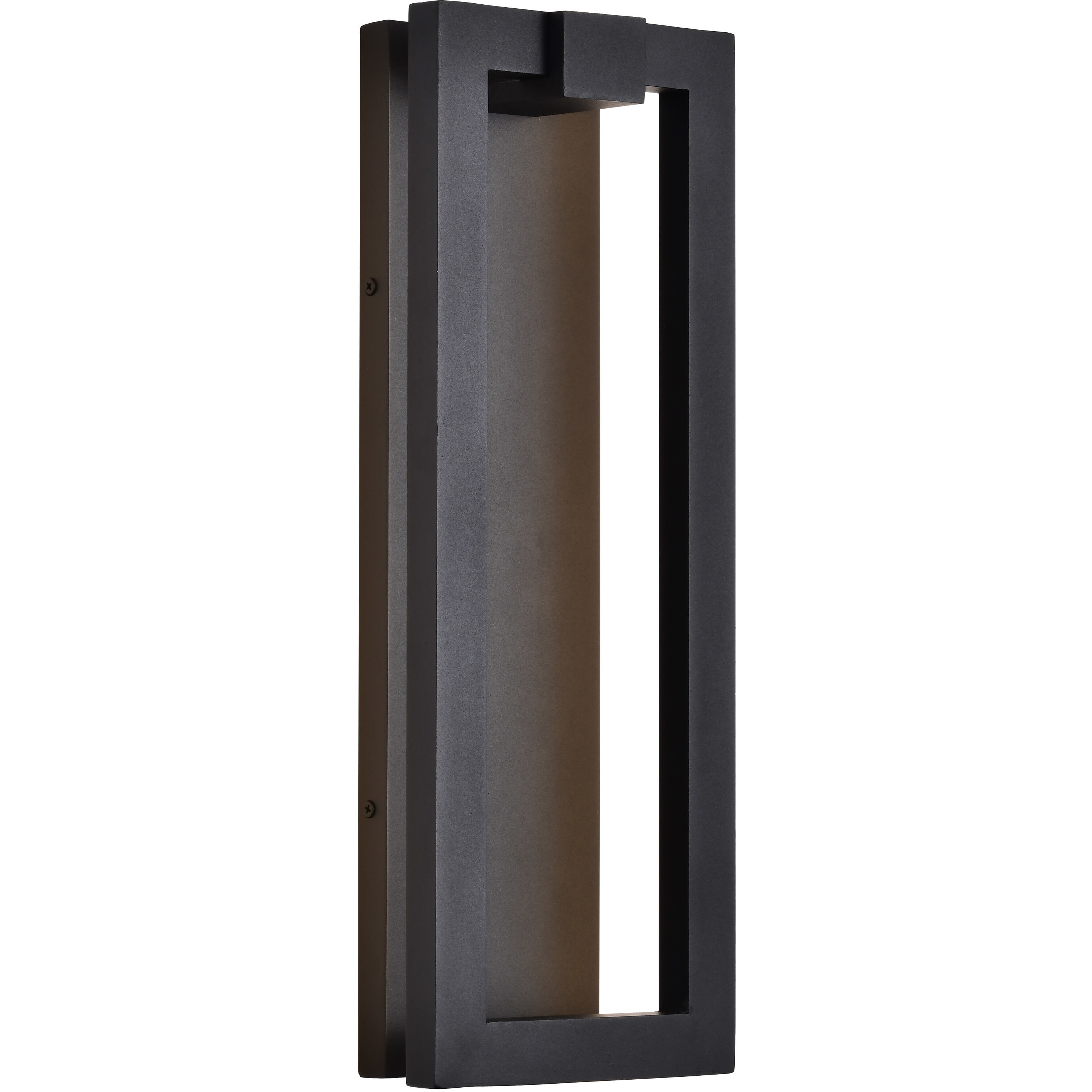 Crew LED 19.13 inch Sand Black Outdoor Wall Light