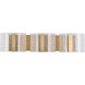 Kenzo LED 25 inch Polished Anodized Bronze Vanity Wall Light