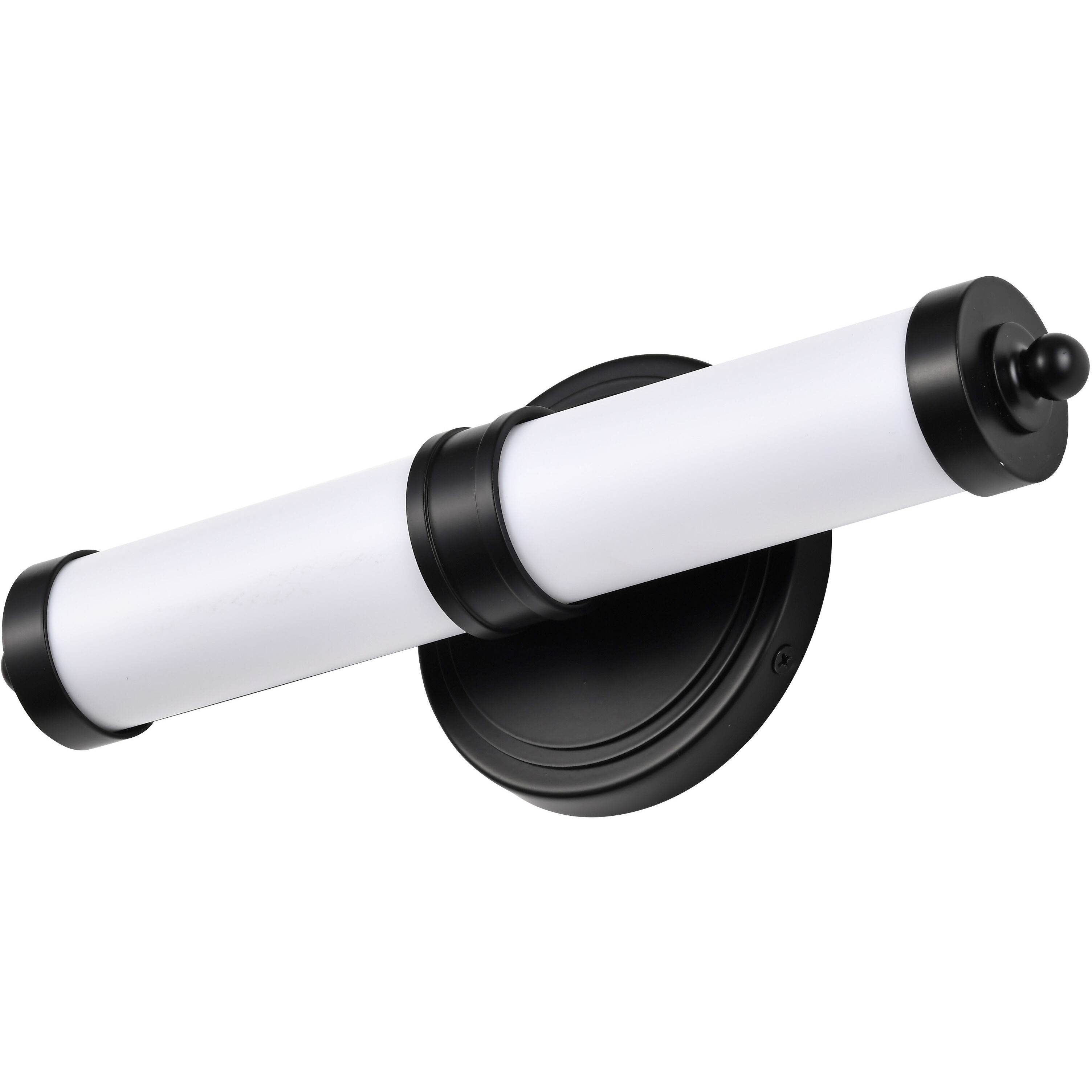 Kagen LED 13.58 inch Matte Black Bath Vanity Light Wall Light