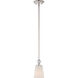 Connie 1 Light 5 inch Polished Nickel Mini Pendant Ceiling Light