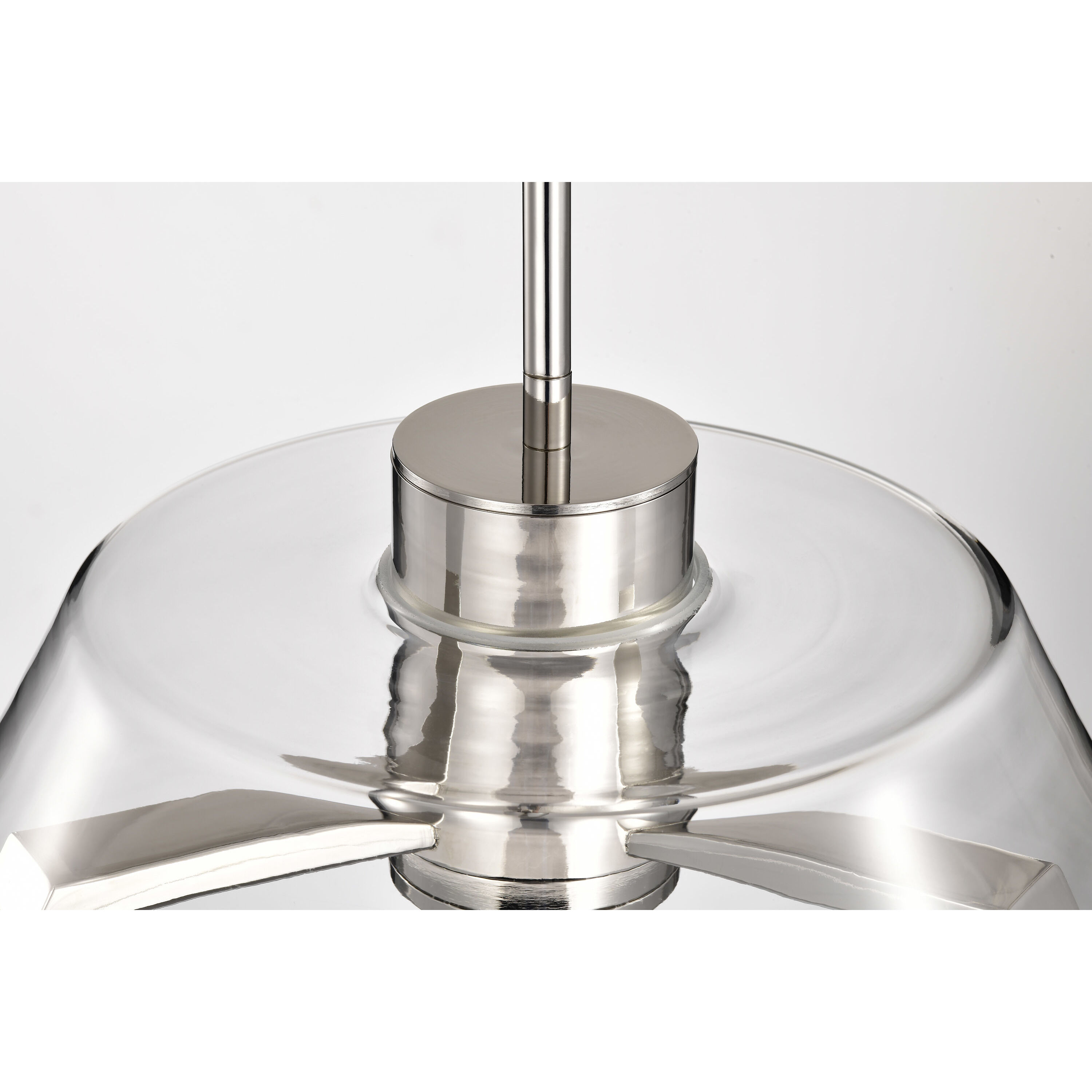 Edmond LED 17 inch Polished Nickel Pendant Ceiling Light