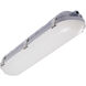 ColorQuick LED 4.84 inch Gray Vapor Proof Ceiling Light