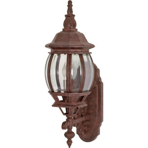 Central Park 1 Light 20 inch Old Bronze Outdoor Wall Lantern