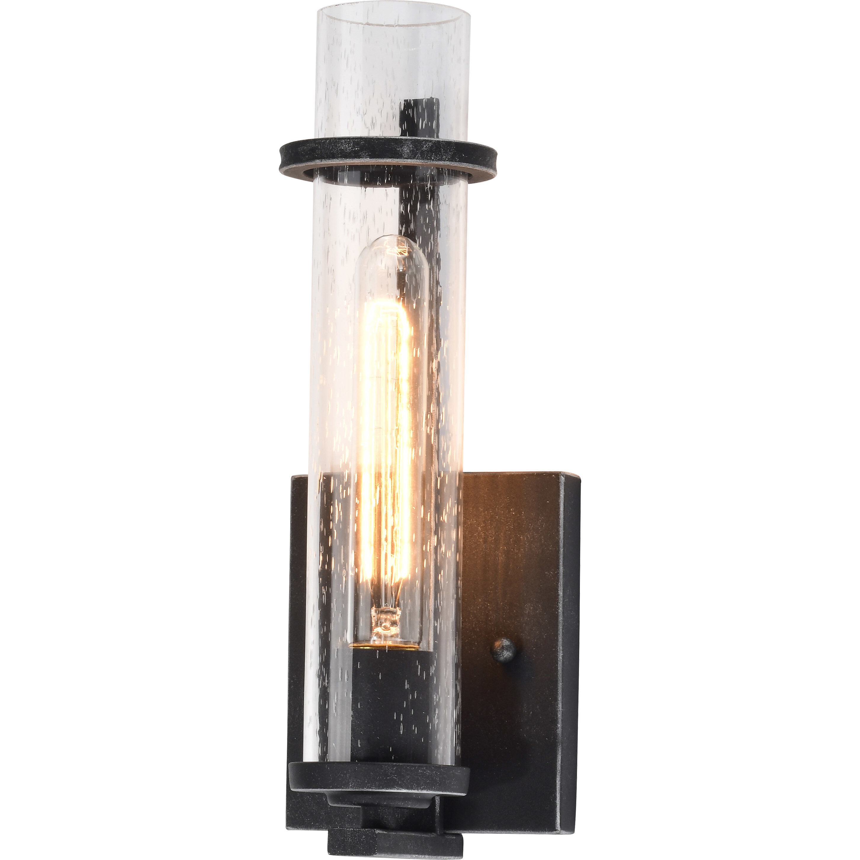 Donzi 1 Light 13 inch Iron Black Vanity Light Wall Light