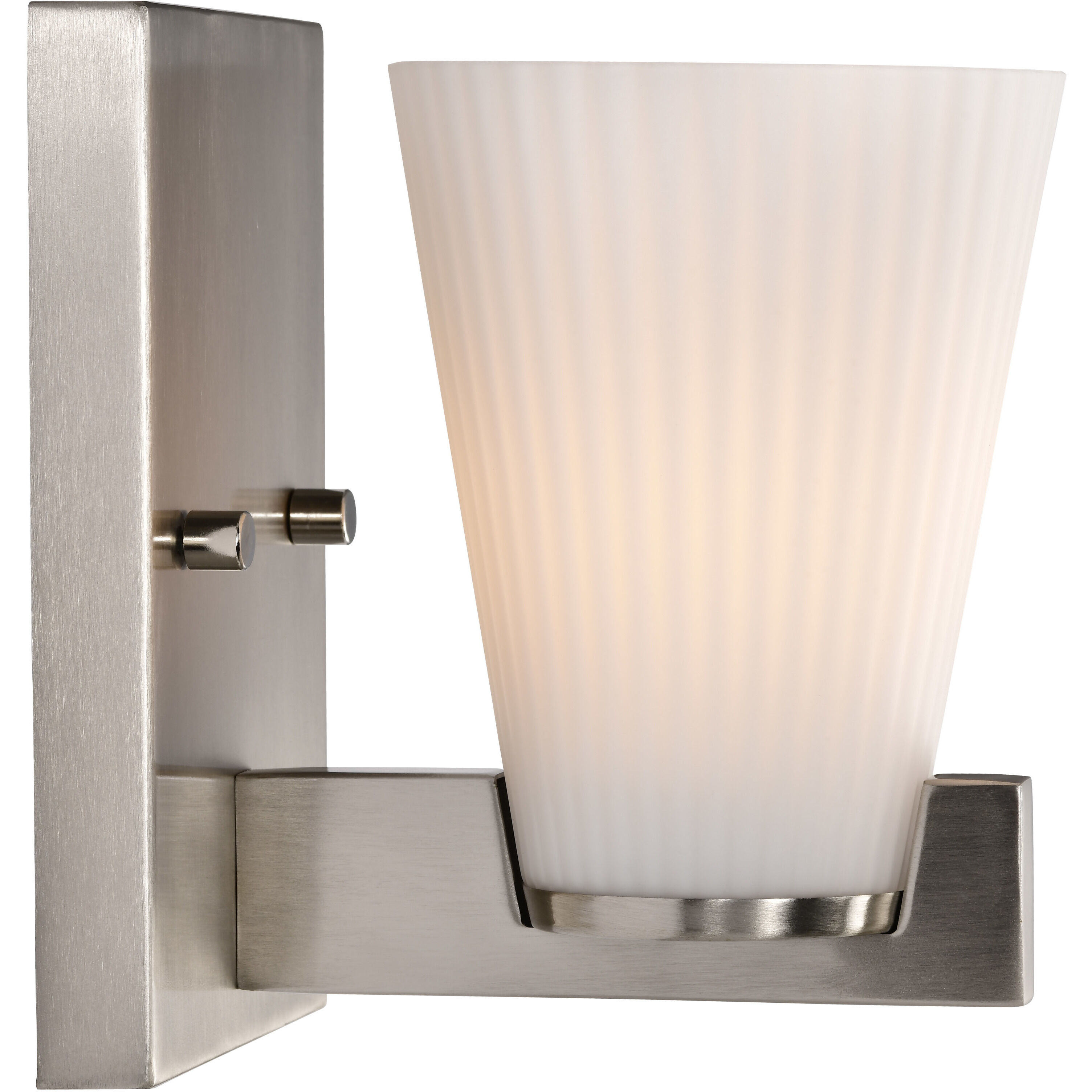 Royale 4.5 inch Brushed Nickel Vanity Wall Light