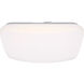 ColorQuick LED 13.39 inch White Flush Mount Ceiling Light