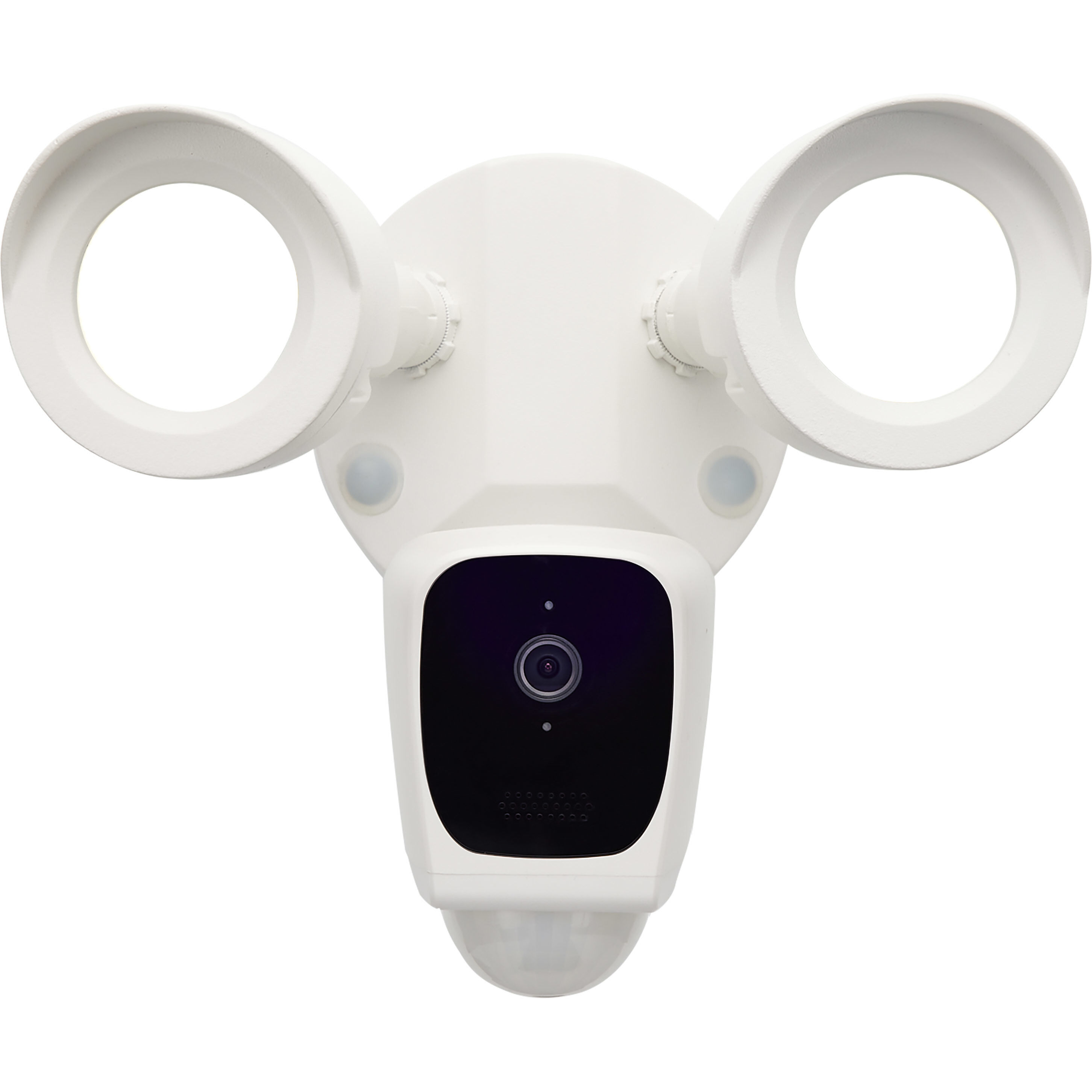 Bullet LED 8 inch White Outdoor Security Camera 