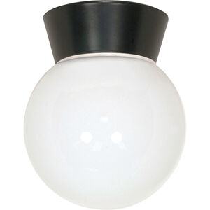 Brentwood 1 Light 6 inch Black Outdoor Ceiling Mount