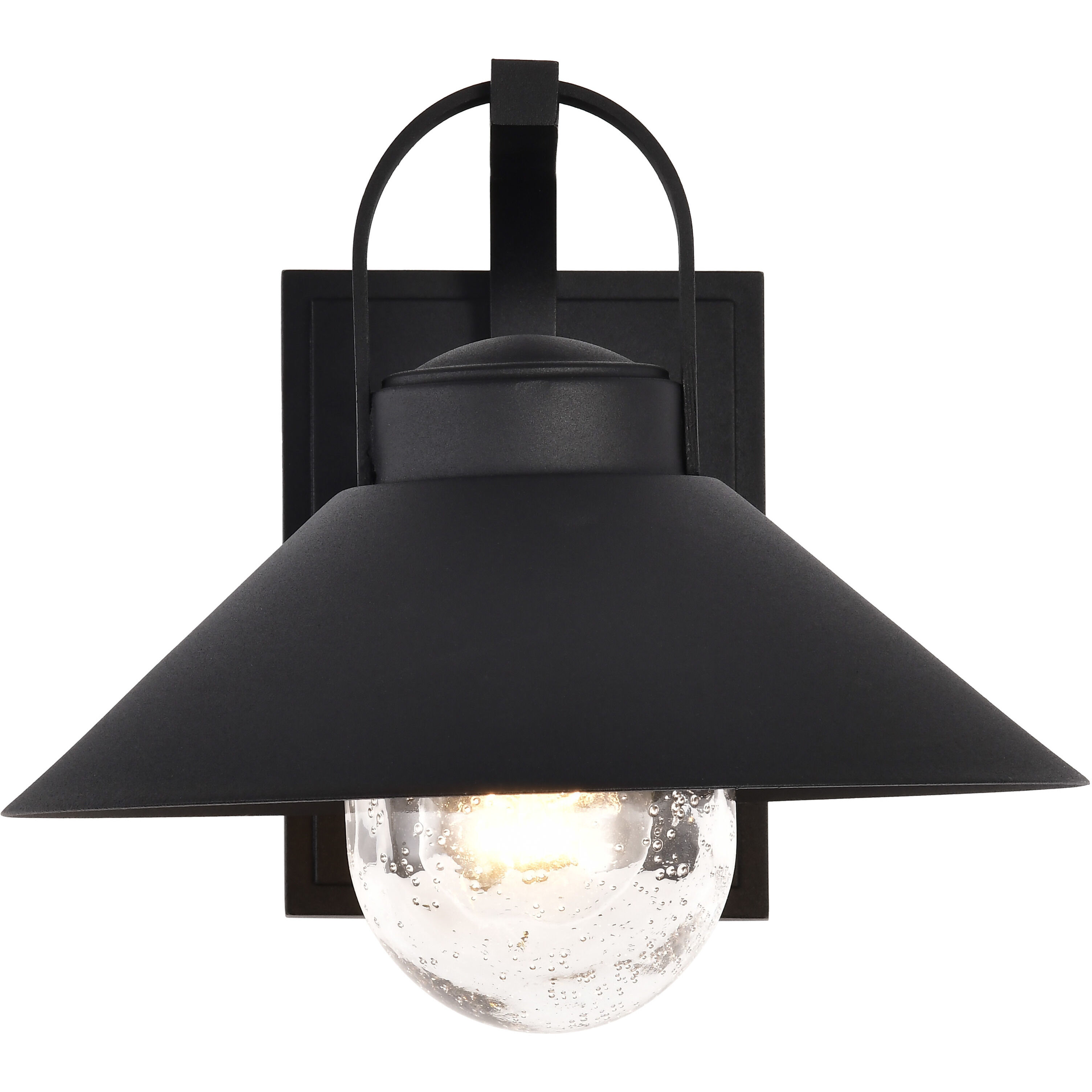 Ridge 8.88 inch Black Outdoor Wall Light