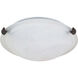 Brentwood 1 Light 13 inch Old Bronze Flush Mount Ceiling Light