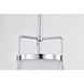 Valdora 1 Light 10.38 inch Polished Nickel Pendant Ceiling Light