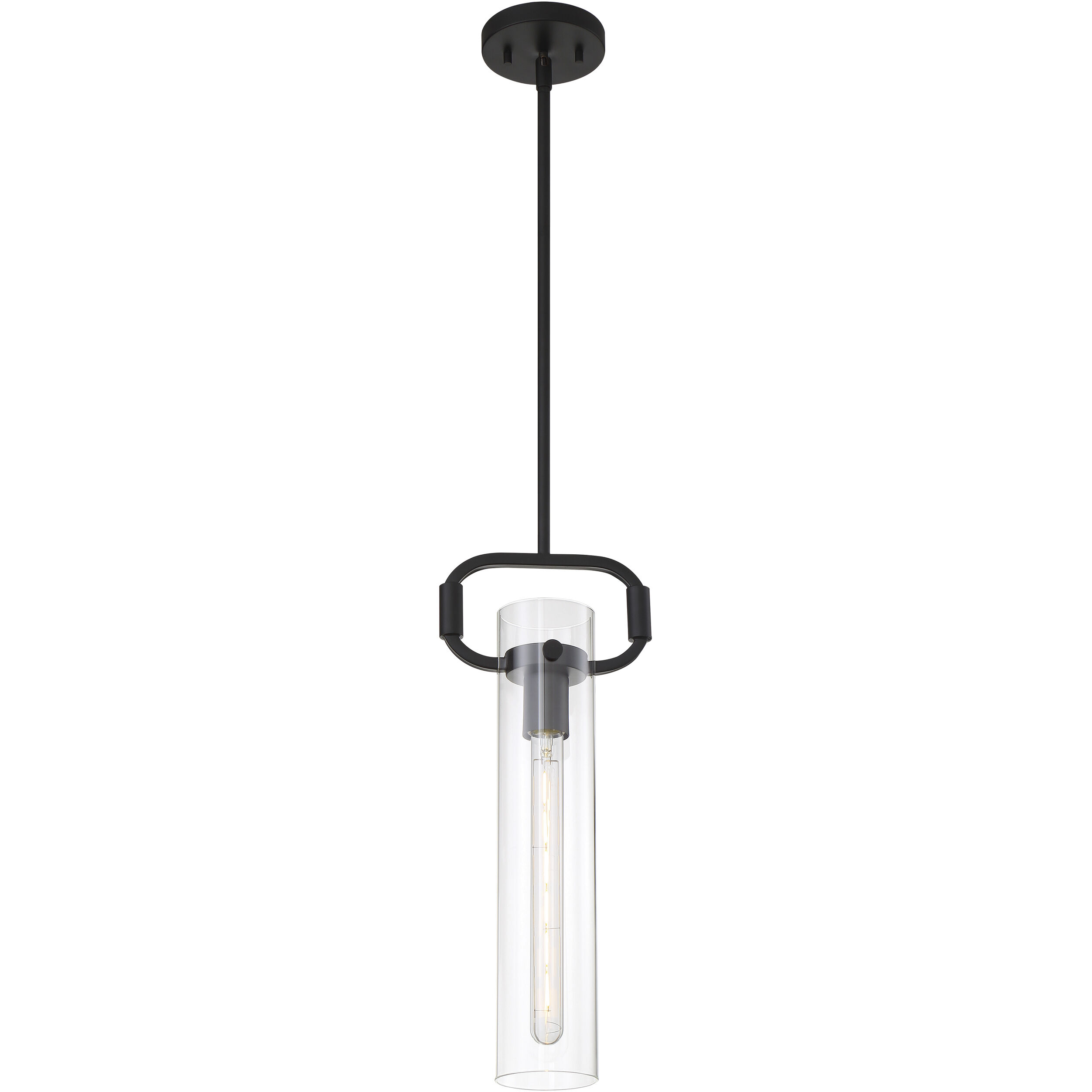 Teresa 1 Light 4.75 inch Matte Black Pendant Ceiling Light