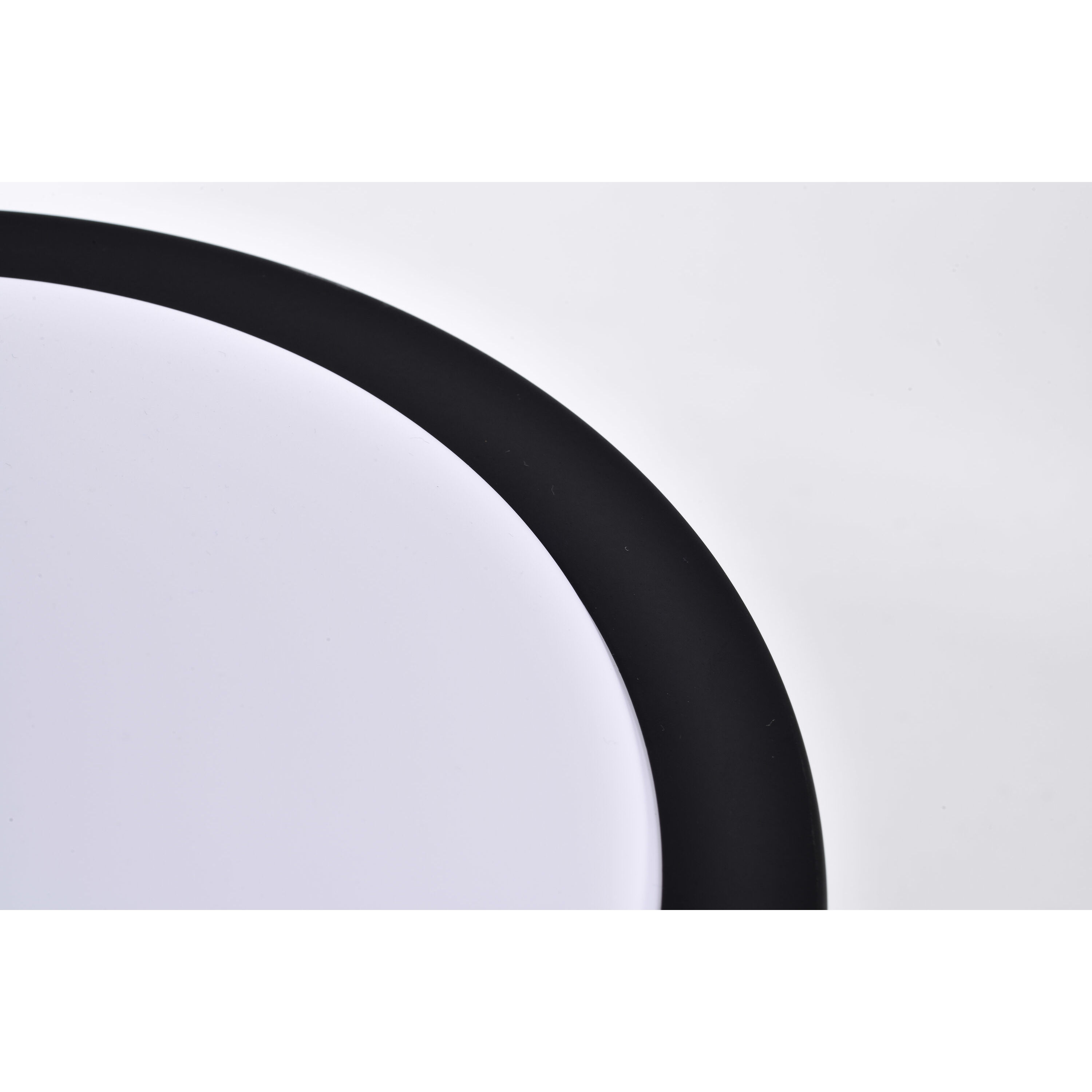 Glamour LED 10 inch Matte Black Flush Mount Ceiling Light