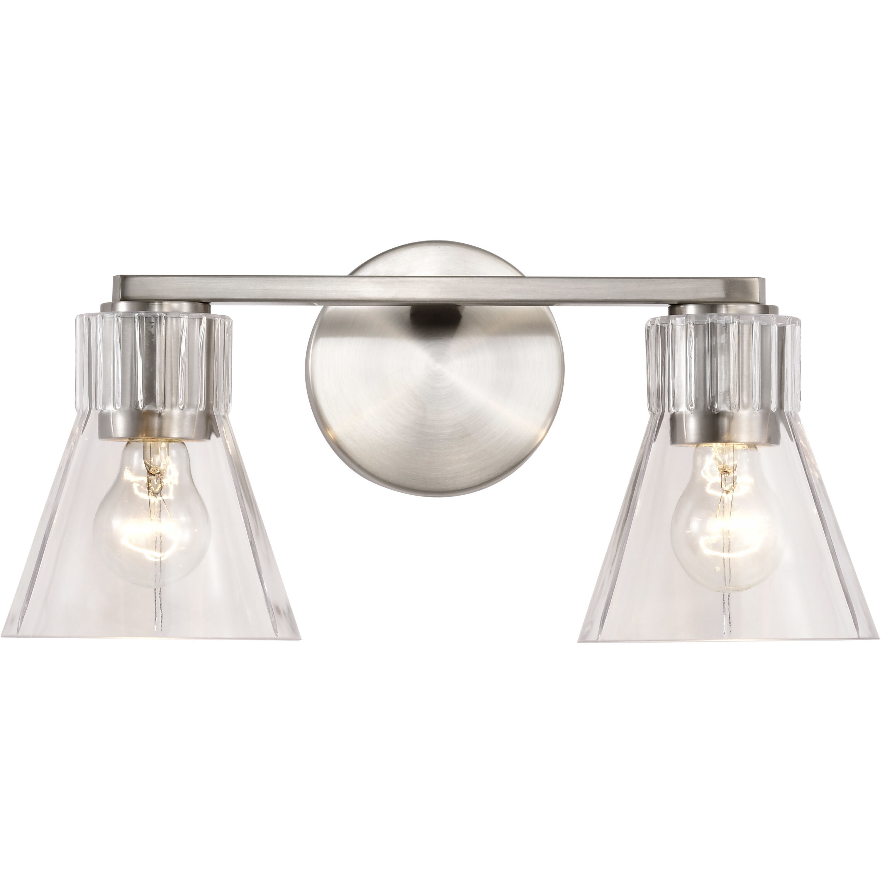 Gianna 16 inch Brushed Nickel Vanity Wall Light