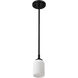 Solara 5 inch Matte Black Pendant Ceiling Light