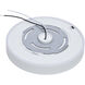 ColorQuick LED 7.05 inch White Flush Mount Ceiling Light