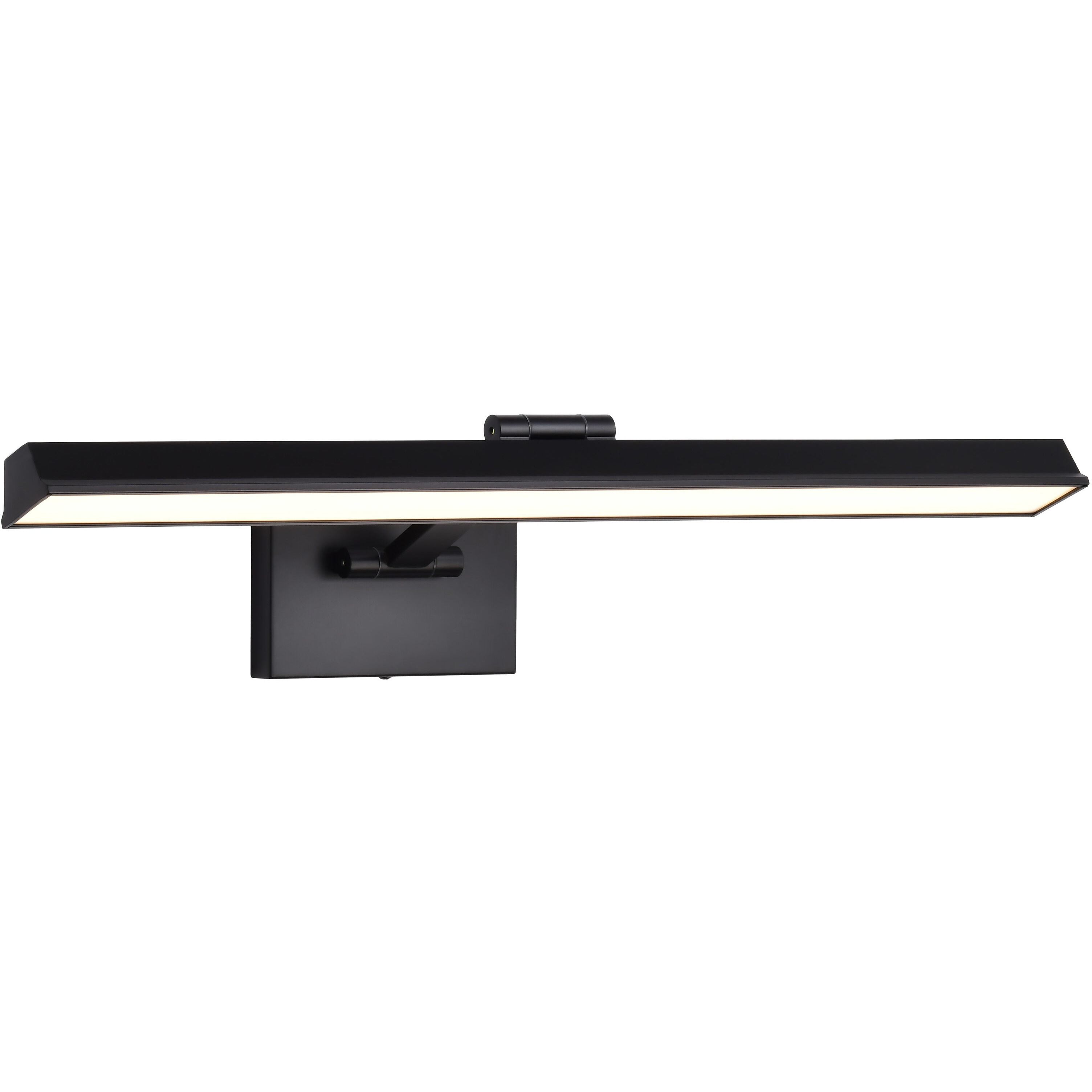 Hazel LED 24 inch Black Vanity Wall Light