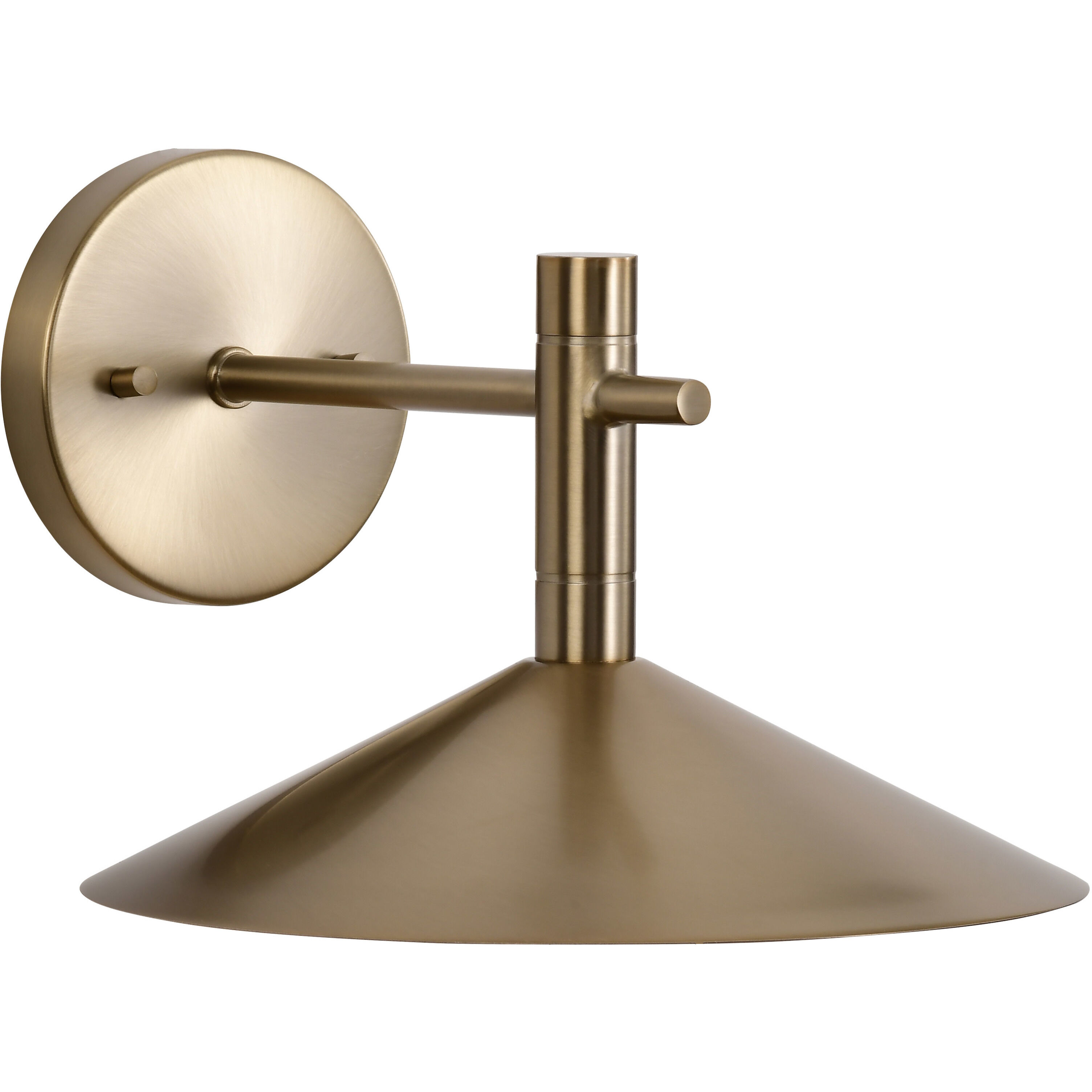 Corrine LED 9.88 inch Burnished Brass Vanity Light Wall Light