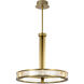 Darrow LED 24 inch Vintage Brass Pendant Ceiling Light