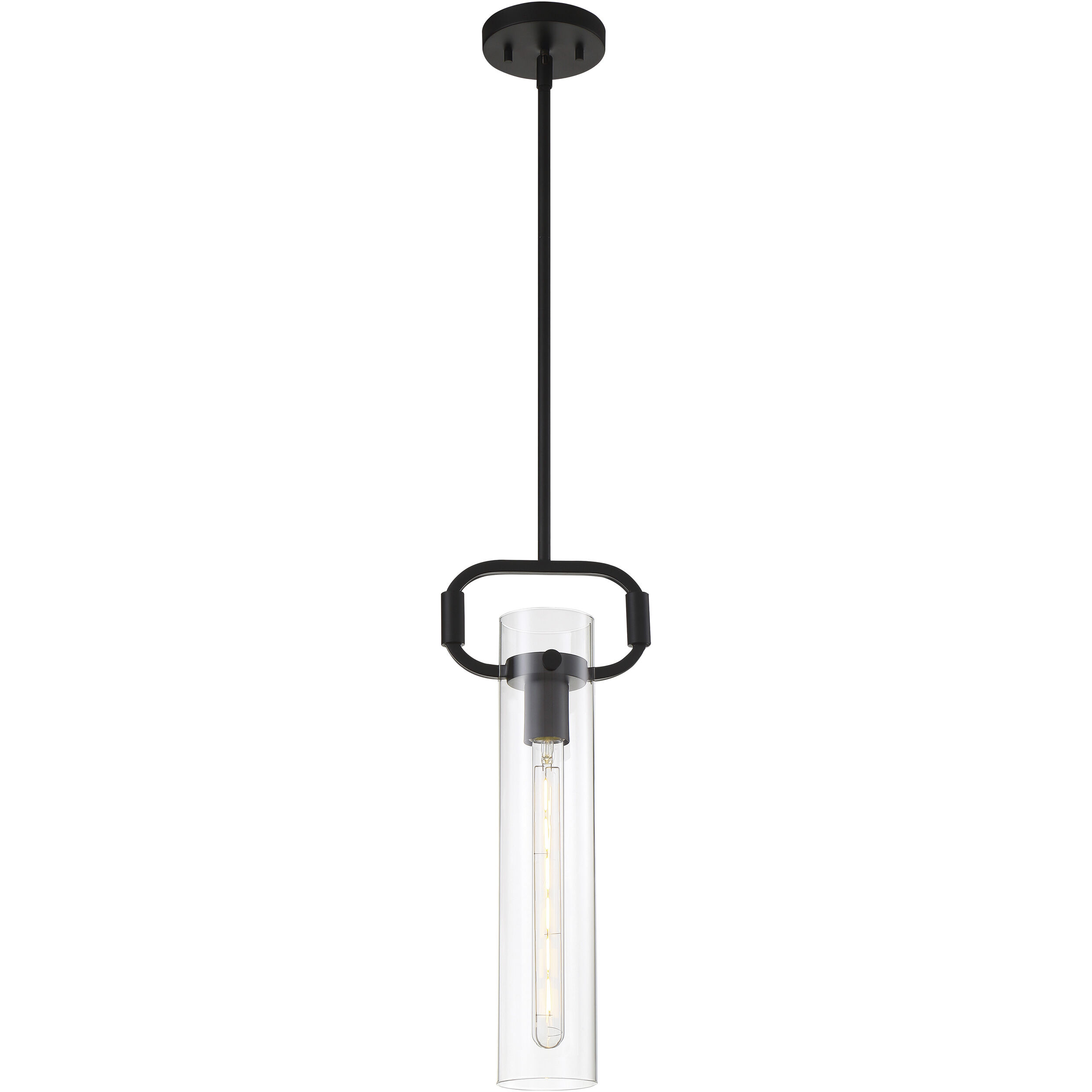 Teresa 1 Light 4.75 inch Matte Black Pendant Ceiling Light