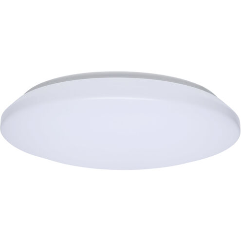 ColorQuick LED 13.98 inch White Flush Mount Ceiling Light