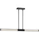 Kingsport LED 2 inch Matte Black Pendant Ceiling Light