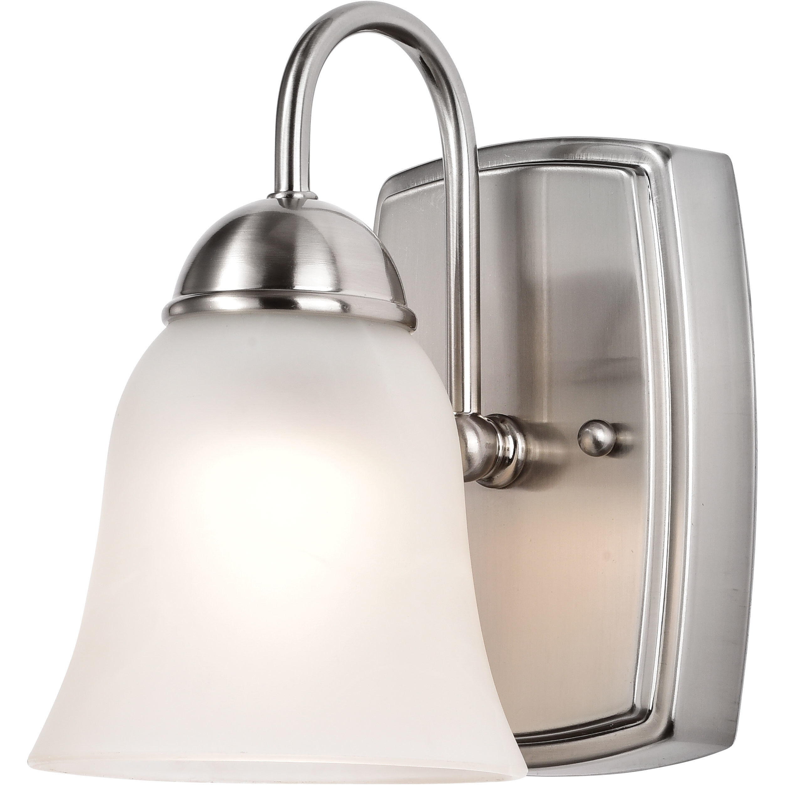 Brentwood LED 7 inch Brushed Nickel Wall Mount Wall Light