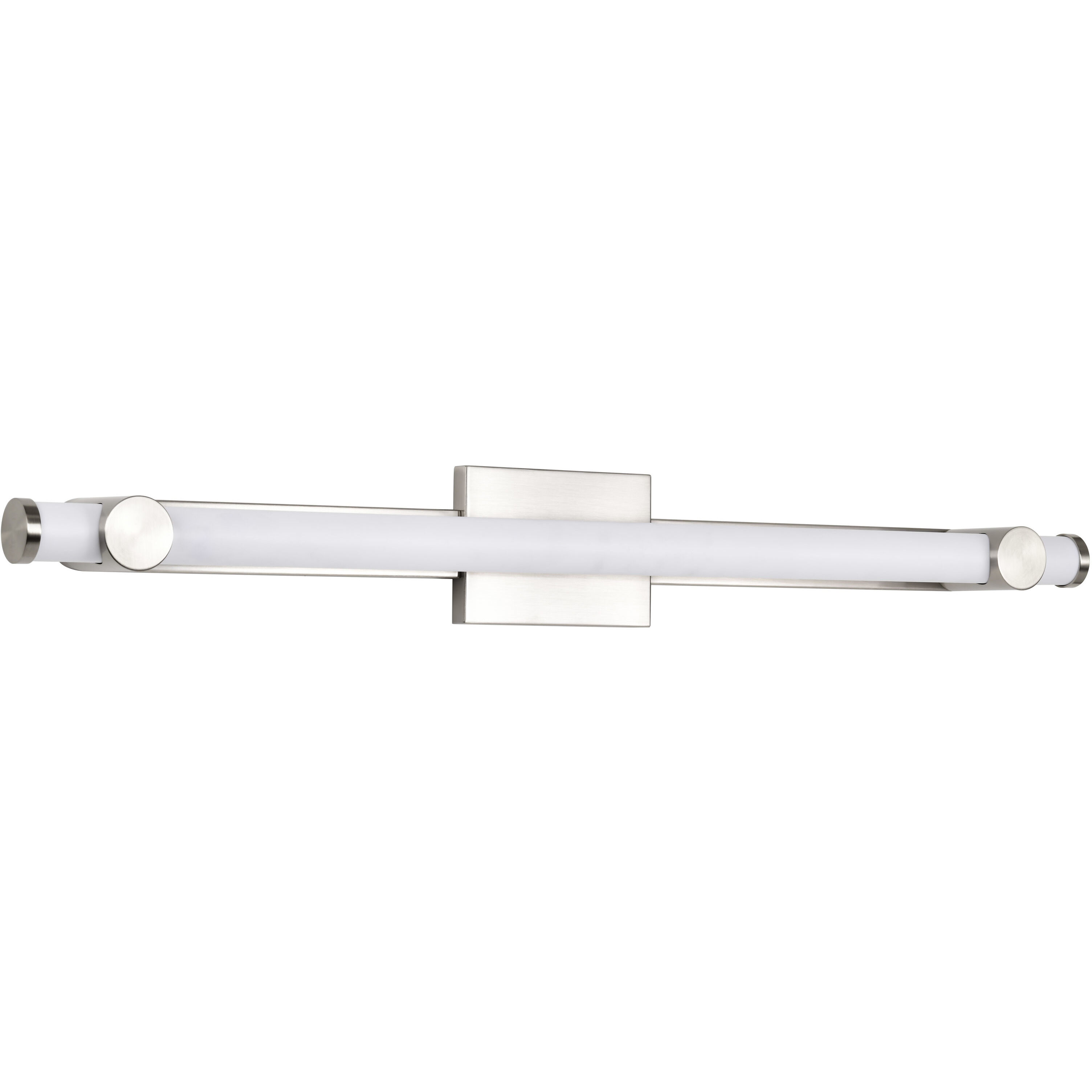 Bowman LED 35.88 inch Brushed Nickel Vanity Light Wall Light