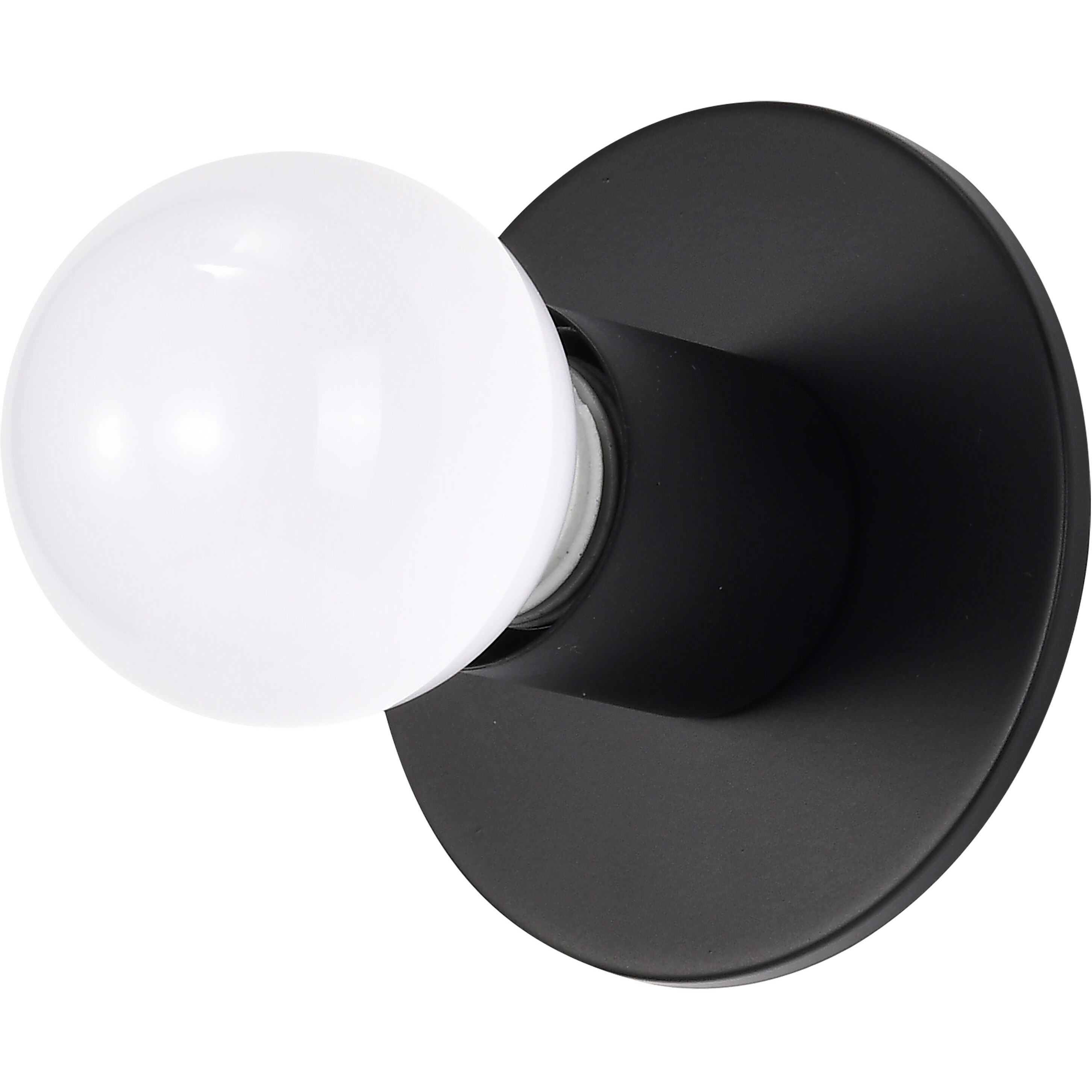 Brentwood 1 Light 5 inch Dark Bronze Flush Mount Ceiling Light 