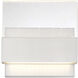 Ellusion LED 7 inch Polished Nickel ADA Wall Sconce Wall Light, Medium