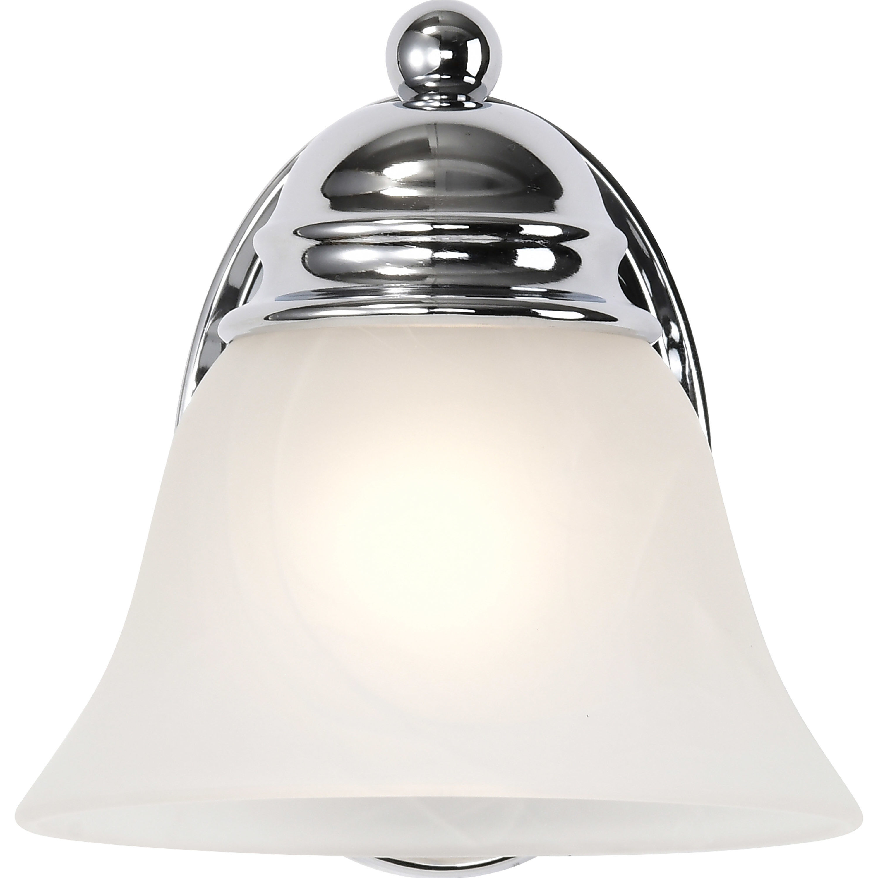 Empire 1 Light 6 inch Polished Chrome Vanity Light Wall Light