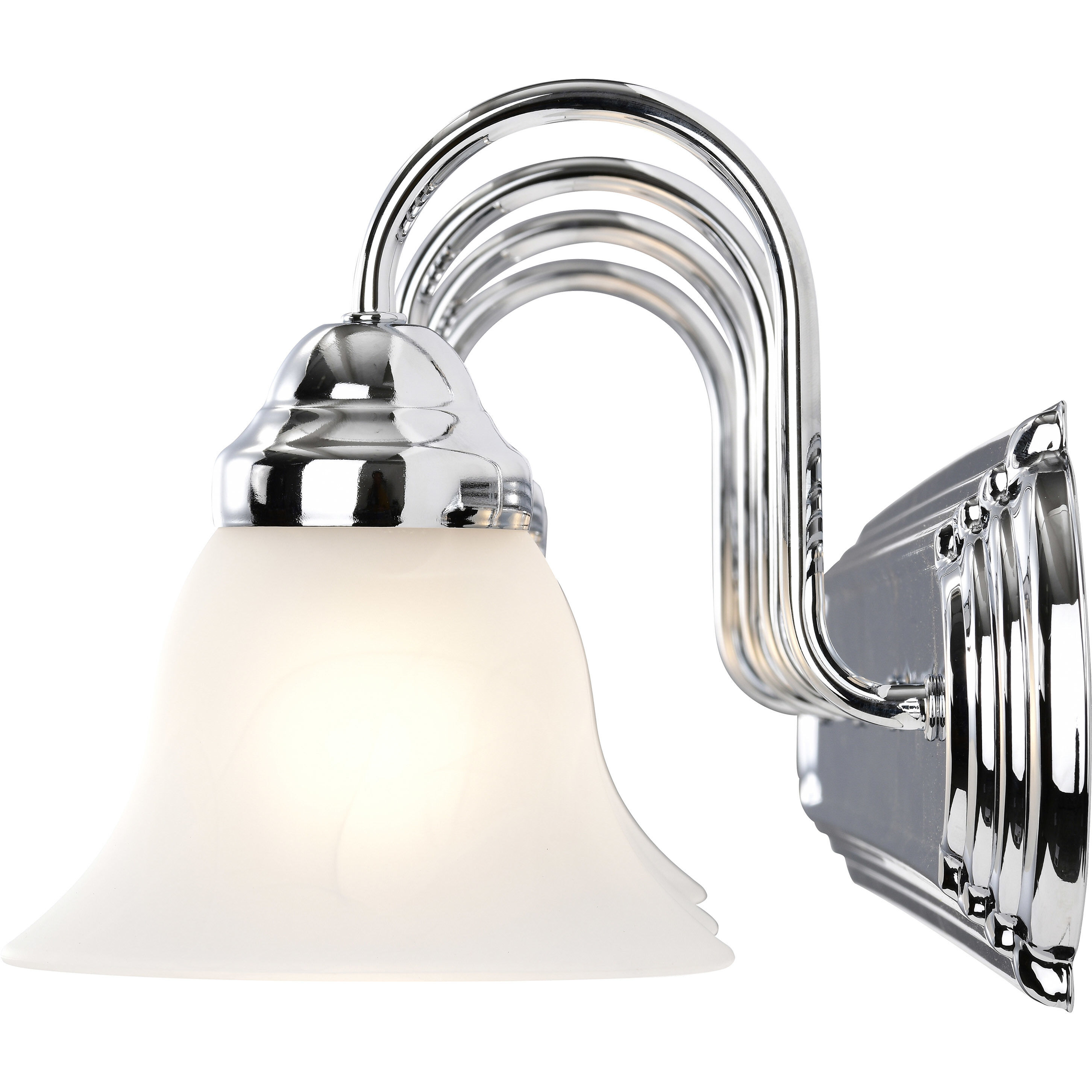 Ballerina 4 Light 30 inch Polished Chrome Vanity Light Wall Light
