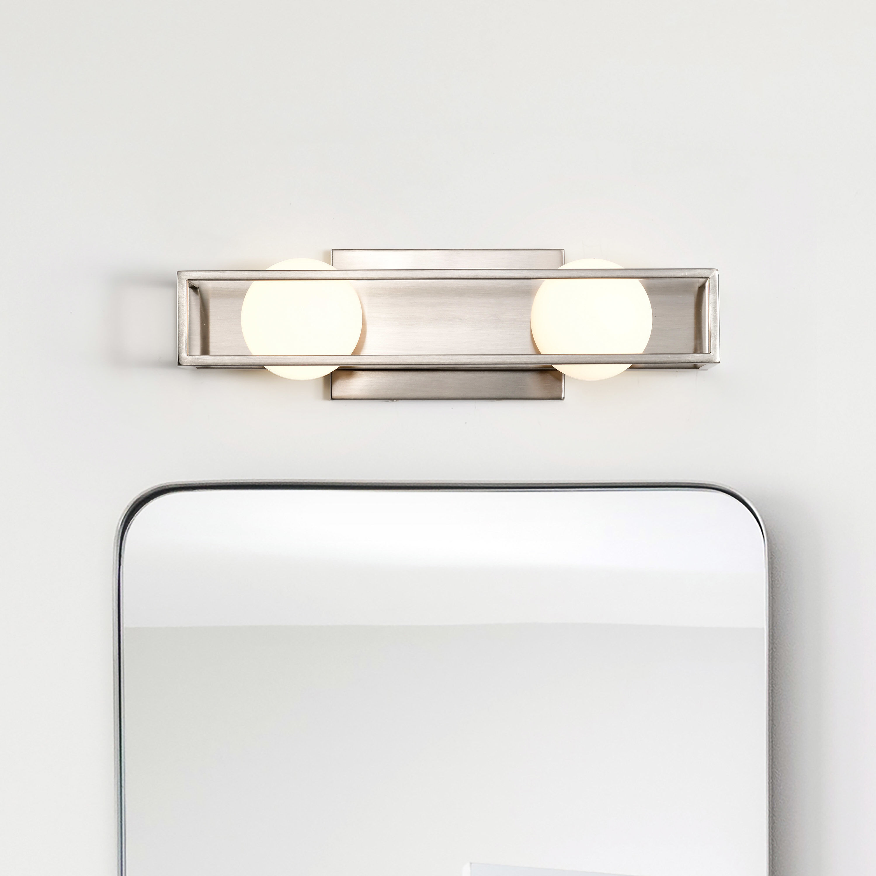 Jenkins LED 15.5 inch Brushed Nickel Vanity Light Wall Light
