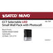 Brentwood LED 9 inch Black Wall Pack