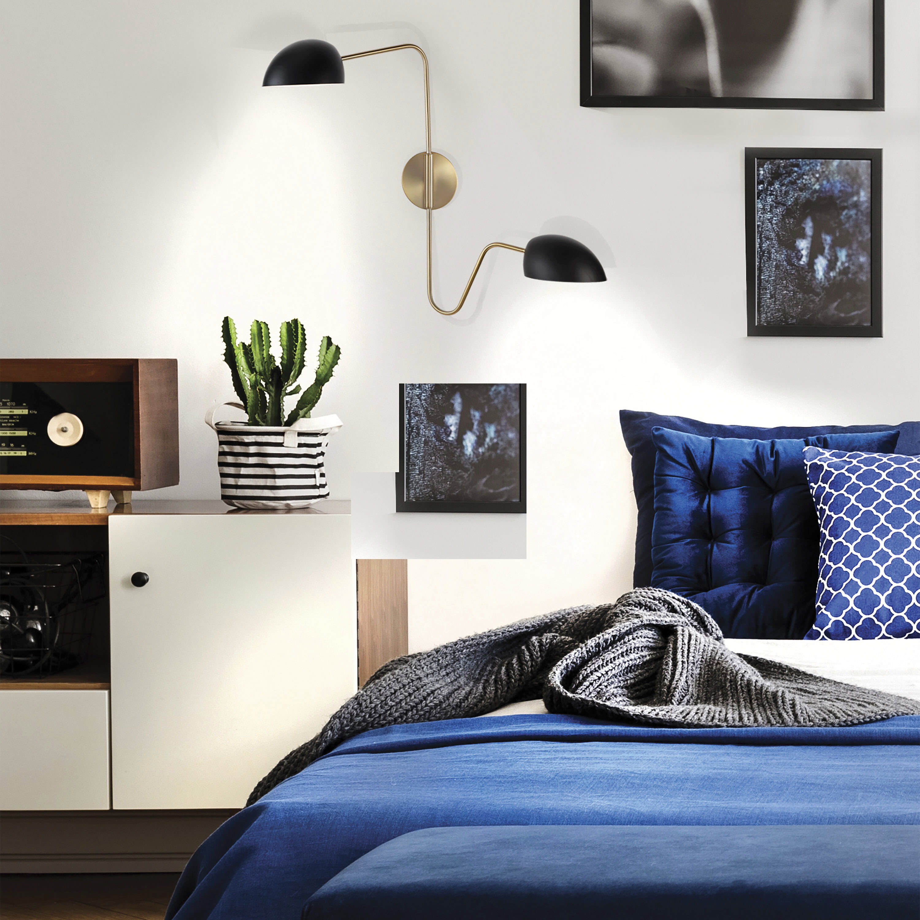 West elm cheap curvilinear sconce